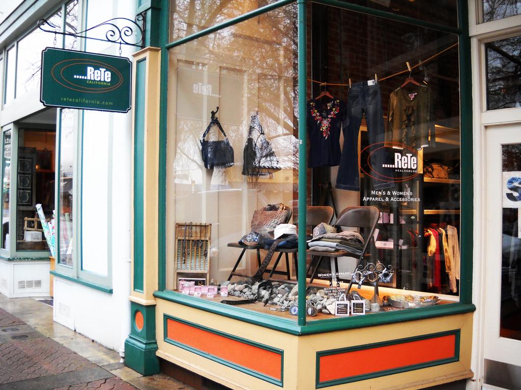 Rete Healdsburg CA 95448 7074314200 Clothing Stores